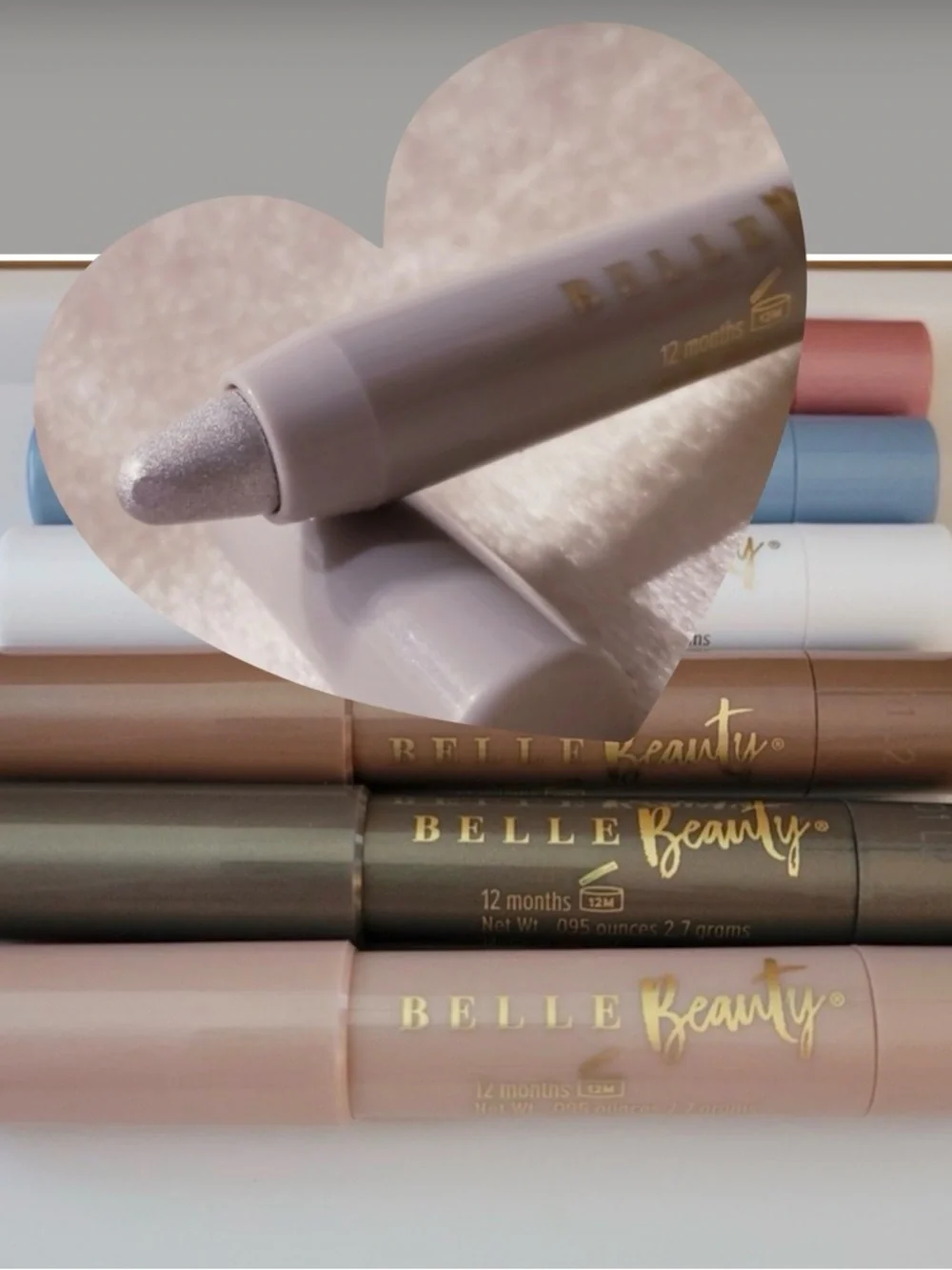 CHOOSE 1 Belle Beauty by Kim Gravel, So Shady Long Wear Eye Shadow Stick